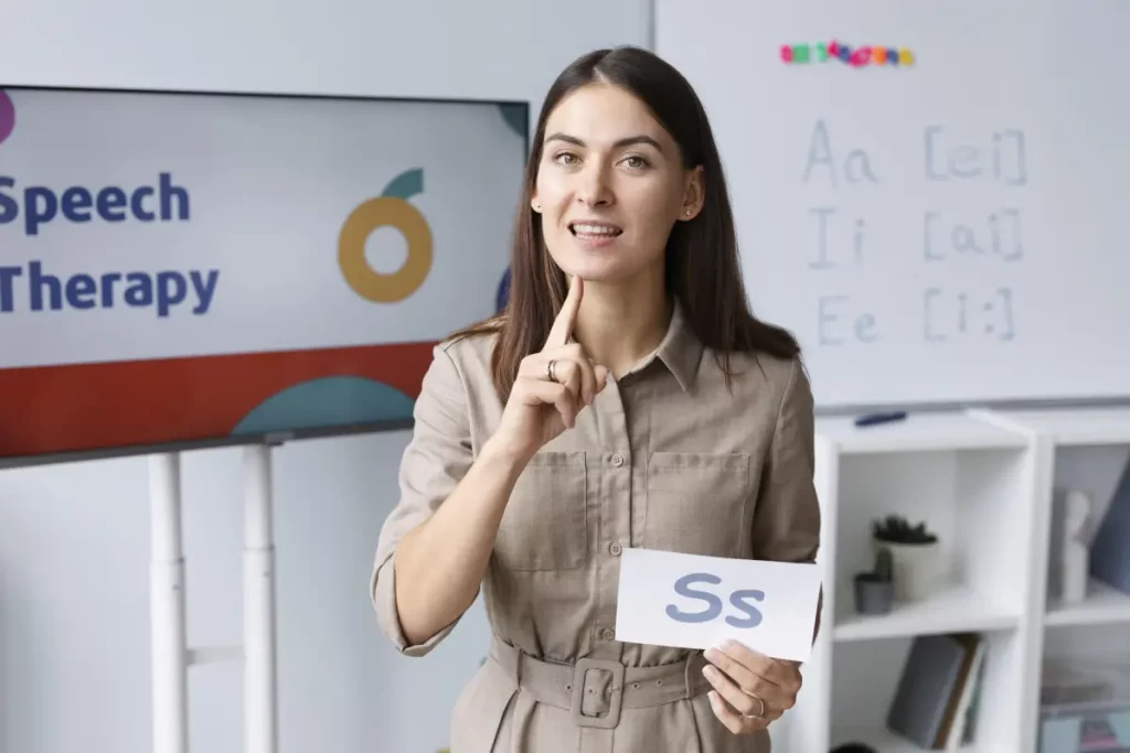 young-woman-doing-speech-therapy-kids