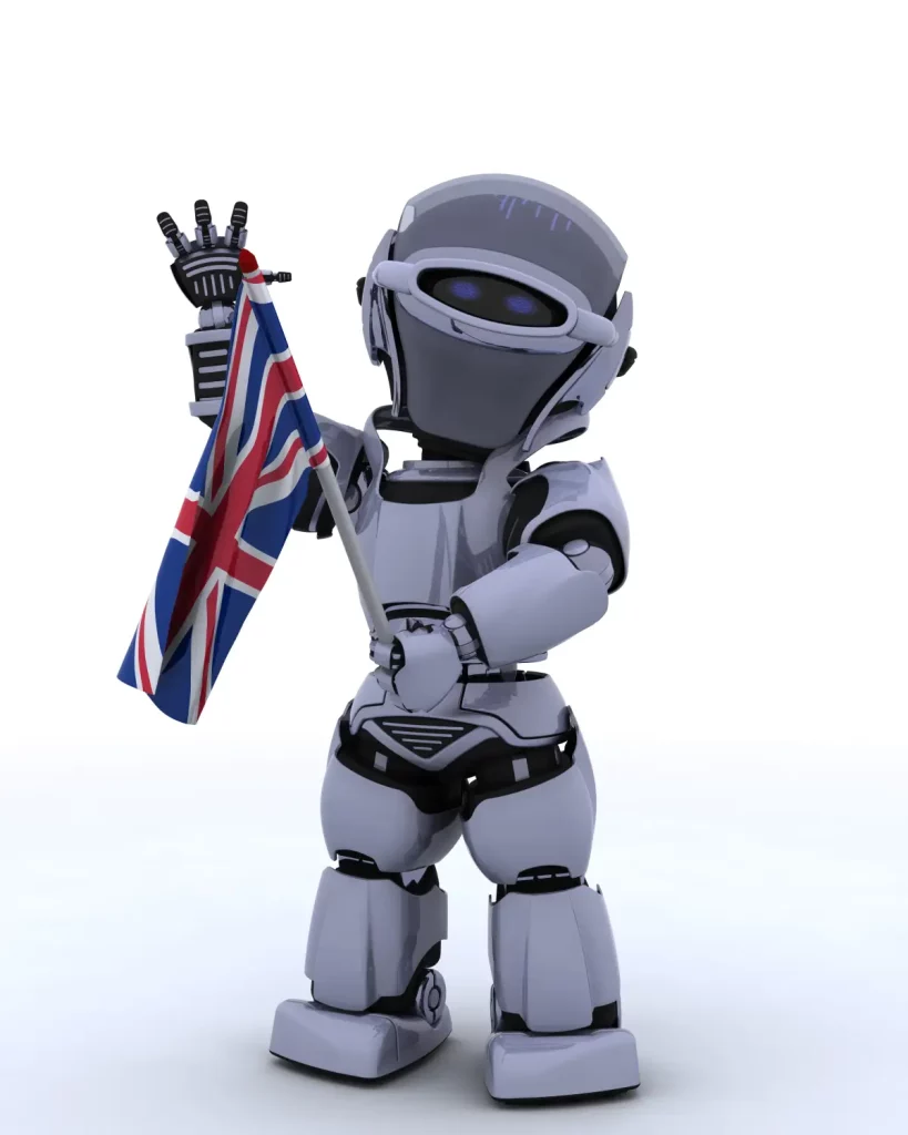 robot-with-united-kingdom-flag